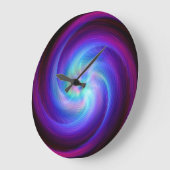 Time Flies 1 Wall Clock & Numeral Options Große Wanduhr (Winkel)