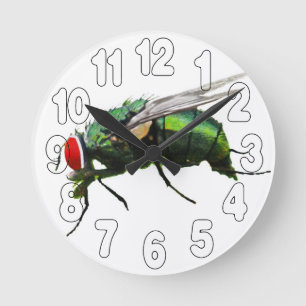 Time Flies Runde Wanduhr