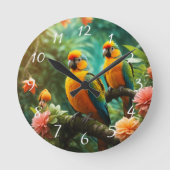 "Time Flies" Wall Clock Runde Wanduhr (Vorderseite)
