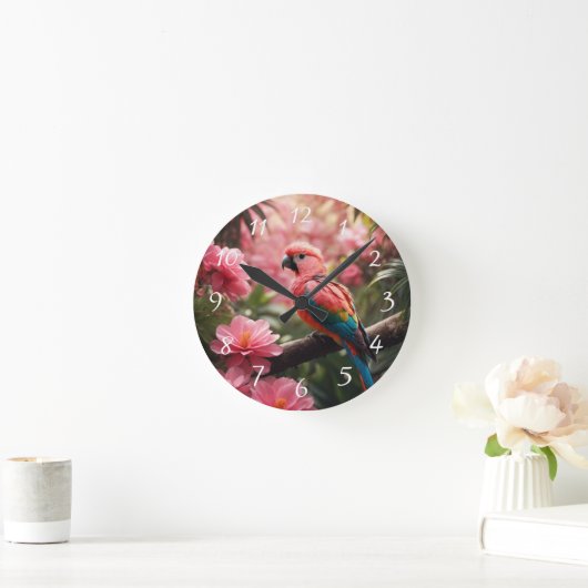 "Time Flies" Wall Clock Runde Wanduhr (Zuhause)