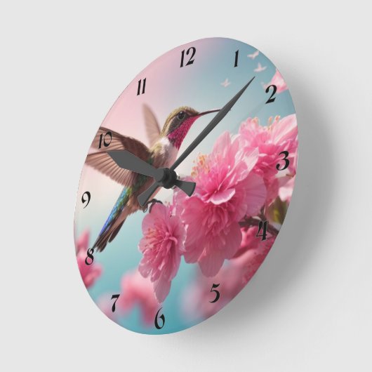 "Time Flies" Wall Clock Runde Wanduhr (Winkel)