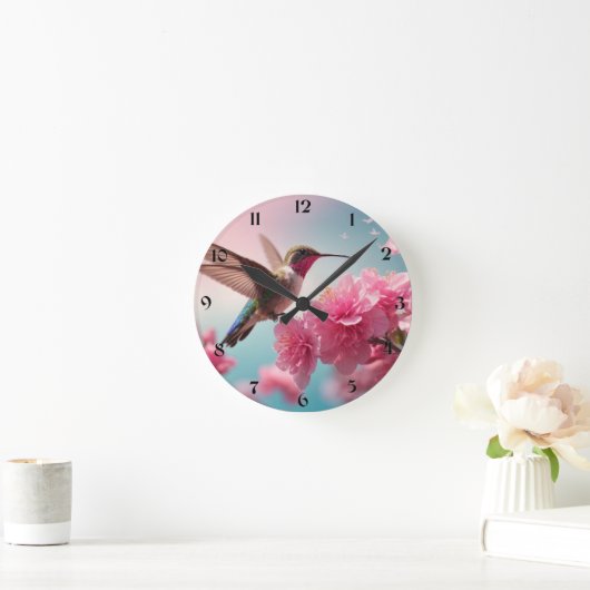 "Time Flies" Wall Clock Runde Wanduhr (Zuhause)