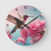 "Time Flies" Wall Clock Runde Wanduhr (Vorderseite)