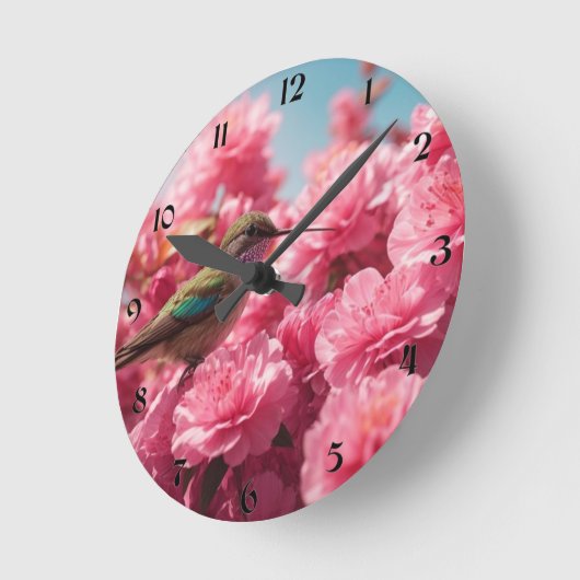 "Time Flies" Wall Clock Runde Wanduhr (Winkel)