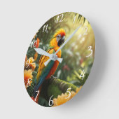 "Time Flies" Wall Clock Runde Wanduhr (Winkel)