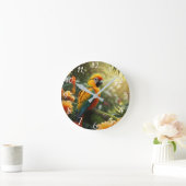 "Time Flies" Wall Clock Runde Wanduhr (Zuhause)