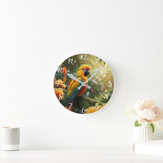 "Time Flies" Wall Clock Runde Wanduhr (Zuhause)