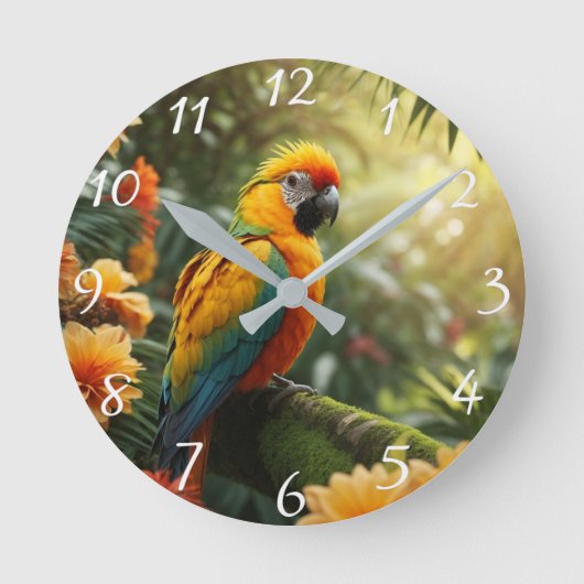 "Time Flies" Wall Clock Runde Wanduhr (Vorderseite)