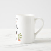 Time for Coffee Cute Couple Illustratio Mug, 15 oz Porzellantasse (Rechts)