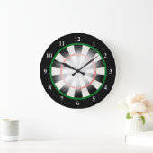 Time for Darts Unique Dart Board Große Wanduhr (Zuhause)