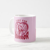 Time For Horror Halloween Mug Kaffeetasse (Vorderseite Links)