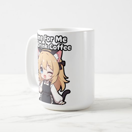 Time for me to drink coffee kaffeetasse (Vorderseite Links)