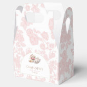 Time for Tea Baby Shower Elegant Tea Party Geschenkschachtel (Geöffnet)