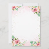 Time for Tea Birthday Party Invitation Einladung (Rückseite)