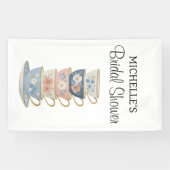 Time for Tea Bridal Shower Banner (Horizontal)