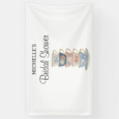 Time for Tea Bridal Shower Banner (Vertikal)