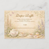 Time for Tea Garden Diapper Raffle Begleitkarte (Vorderseite)
