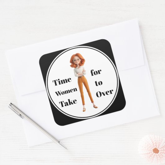 Time For Women Sticker (Umschlag)
