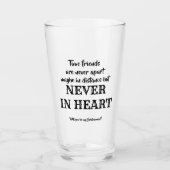 Time Friends - Vorschlag von Funny Bridesmaid Glas (Vorderseite)