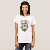 Time Grows Wild Hourglass Flora T-Shirt (Vorne ganz)