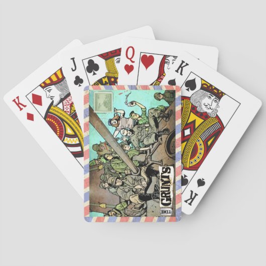 Time Grunts Fahrradkarten Spielkarten (Rückseite)