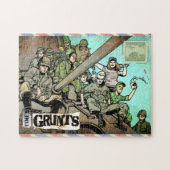 Time Grunts postcard Puzzle (Horizontal)
