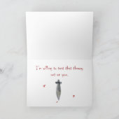 Time Heals? - Bent Greetings Karte (Innenseite)