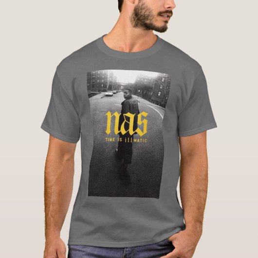 Time Is Illmatic Junge T-Shirt (Vorderseite)