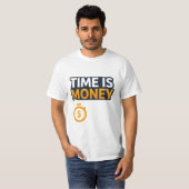 Time Is Money – Hustle Mindset T-Shirt | Entrepren (Vorne ganz)