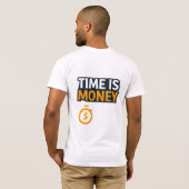 Time Is Money – Hustle Mindset T-Shirt | Entrepren (Schwarz voll)