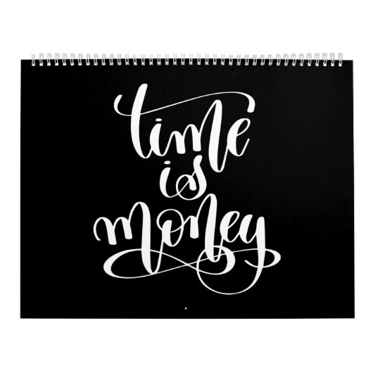 time is money kalender (Titelbild)
