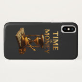 Time Is Money | Powerful Motivational Design Case-Mate iPhone Hülle (Rückseite (Horizontal))
