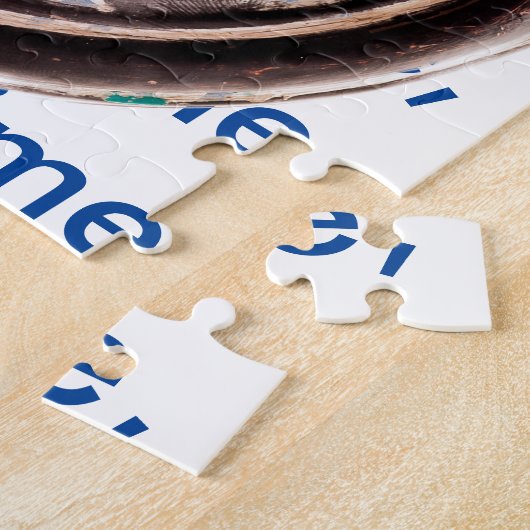 Time-Jigsaw-Puzzle einer alten Hand Puzzle (Seite)