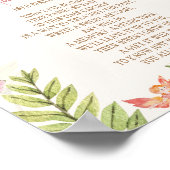 Time Kapsel Fairy verzauberter Wald 1. Geburtstag Poster (Ecke)