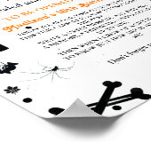 Time Kapsel Halloween Geisterbaby Duschgame P Poster (Ecke)