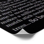 Time&Karma Poster (Ecke)