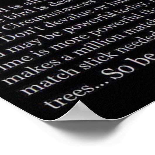 Time&Karma Poster (Ecke)