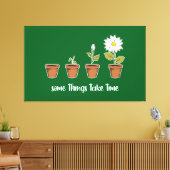 Time Leinwanddruck (Insitu (Wohnzimmer))