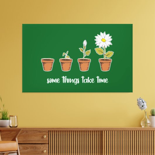 Time Leinwanddruck (Insitu (Wohnzimmer))