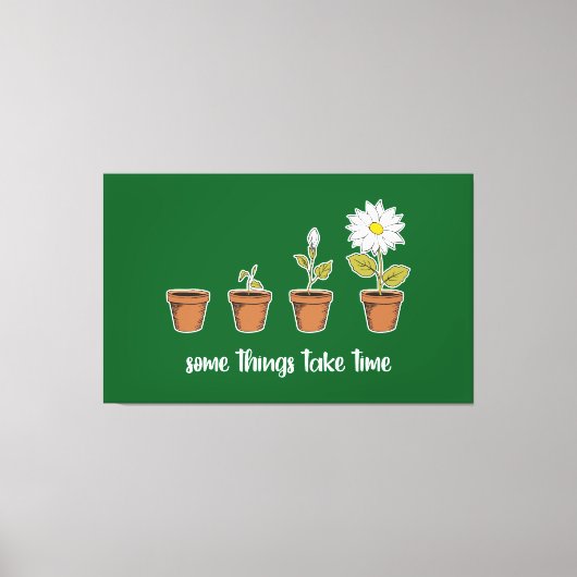 Time Leinwanddruck (Vorderseite)