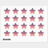 Time Lute Star Sticker (Blatt)