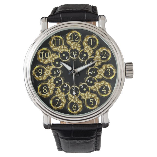 Time Machine Clock ~ Space/Time Continual ~ Armbanduhr (Vorderseite)