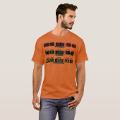 Time Machine Dashboard Funny T-Shirt (Vorne ganz)