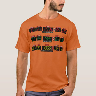 Time Machine Dashboard Funny T-Shirt