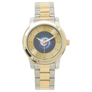 Time Machine ~ Energy Blue Spiral ~ Zeitreise Armbanduhr