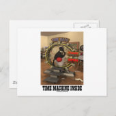 Time Machine Inside (Open Source Duke) Postkarte (Vorne/Hinten)