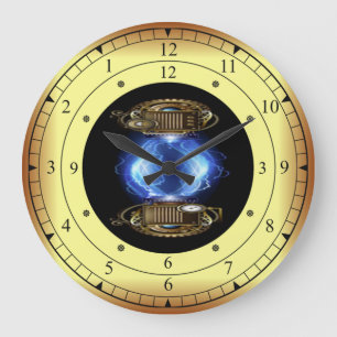 Time Machine Portal ~ Time/Space/ Continuum ~  Große Wanduhr
