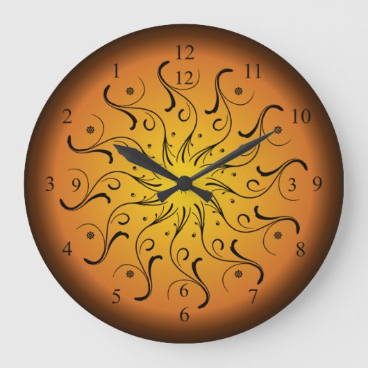 Time Machine ~ Space/Time Continual ~ Große Wanduhr (Vorderseite)