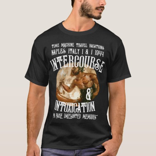 Time Machine Travel Vacations I & I 1944 T-Shirt (Vorderseite)