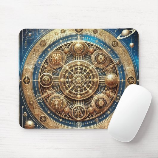 Time Mastery Sigil Mousepad (Mit Mouse)